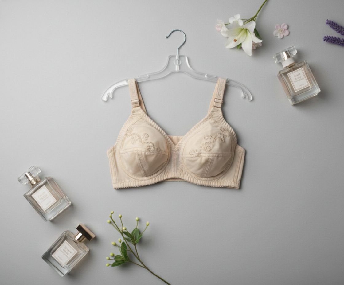 Pure Cotton & Seamless Net Support